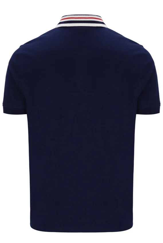 Polo básico Achille Heritage Tape de Fila en azul marino