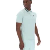 Polo básico Achille Heritage Tape en color Surf Spray