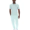 Polo básico Achille Heritage Tape en color Surf Spray