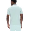 Polo básico Achille Heritage Tape en color Surf Spray