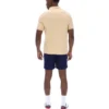 Polo clásico beige Tristiano con textura