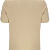 Polo clásico beige Tristiano con textura