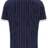 Polo clásico vintage a rayas BB1 de Fila en azul marino