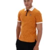 Polo clásico vintage a rayas BB1 en color Pumpkin Spice