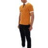 Polo clásico vintage a rayas BB1 en color Pumpkin Spice