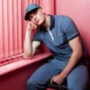 Polo clásico vintage a rayas BB1 en índigo
