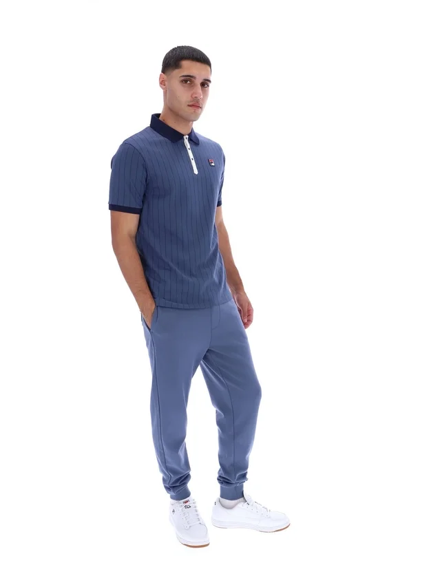 Polo clásico vintage a rayas BB1 en índigo