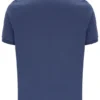 Polo con cremallera Dario en índigo vintage