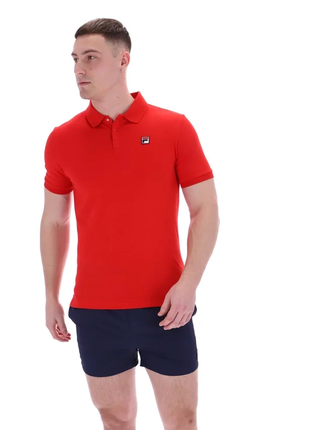 Polo de manga corta Fila Red Panatta 2 en pantalones cortos