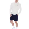 Polo de manga larga Blake en color Gardenia