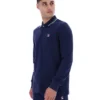 Polo de manga larga con cuello ribeteado Monte de Fila Navy