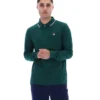 Polo de manga larga con cuello ribeteado «Rain Forest Monte»