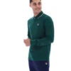 Polo de manga larga con cuello ribeteado «Rain Forest Monte»
