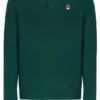 Polo de manga larga con cuello ribeteado «Rain Forest Monte»