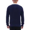 Polo de manga larga Fila Navy Nowell de tejido tipo waffle
