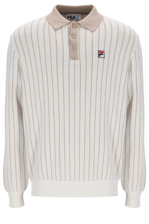Polo de punto a rayas Gardenia Kobe