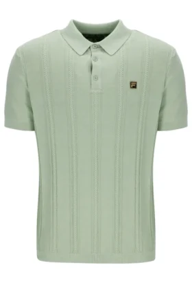 Polo de punto Barns en color espuma de mar