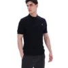 Polo de punto Barns en negro