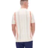 Polo de punto con patchwork de ganchillo Giorgio de Tapioca