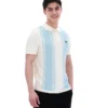 Polo de punto estilo Buddy Bowling en azul Sterling