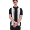 Polo de punto estilo Buddy Bowling en negro
