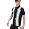 Polo de punto estilo Buddy Bowling en negro
