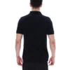Polo de punto estilo Buddy Bowling en negro