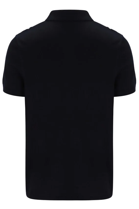 Polo de punto estilo Buddy Bowling en negro