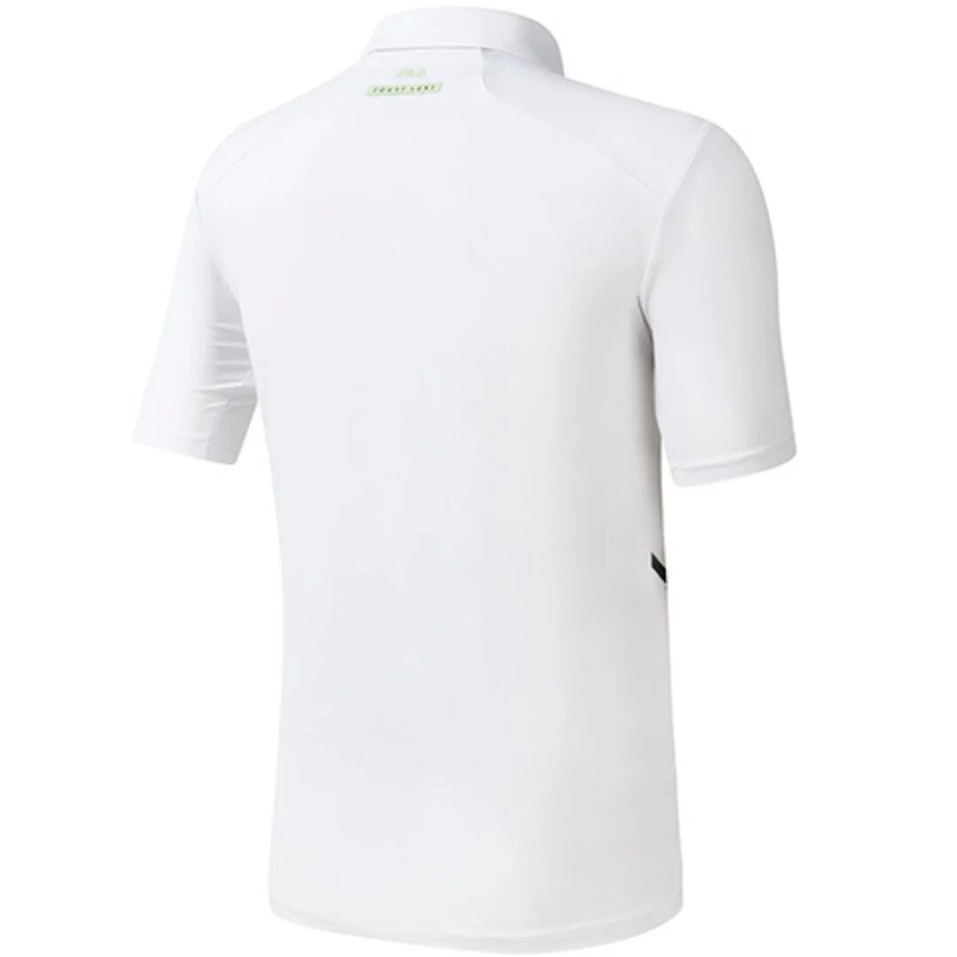 Polo de tenis con logotipo de atletismo «Blanco»