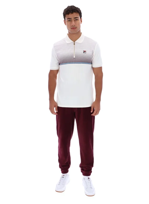 Polo de terciopelo con cremallera Gardenia Paco