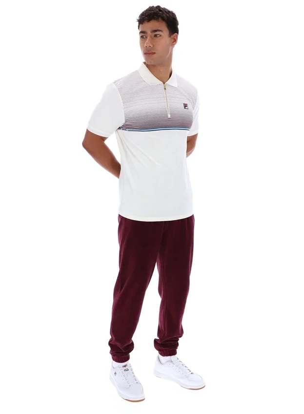 Polo de terciopelo con cremallera Gardenia Paco