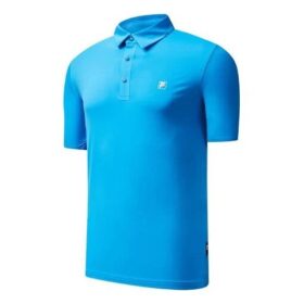 Polo deportivo casual de pantalones cortos azul l