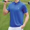Polo deportivo casual de pantalones cortos azul l