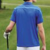 Polo deportivo casual de pantalones cortos azul l