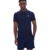 Polo Ettore con cremallera azul marino de Fila