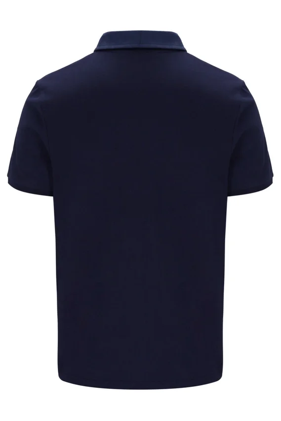 Polo Ettore con cremallera azul marino de Fila