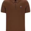 Polo Ettore con cremallera en color Cappuccino