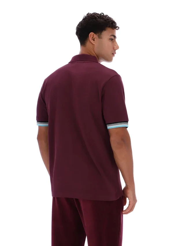 Polo Fig Zev con detalle en los puños