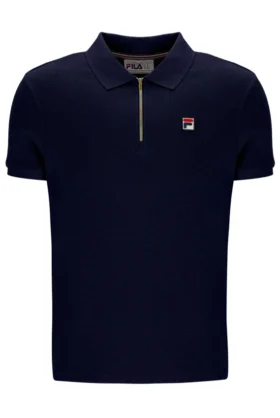 Polo Fila Benjamin Micro Waffle azul marino
