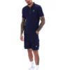 Polo Fila Benjamin Micro Waffle azul marino