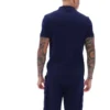 Polo Fila Benjamin Micro Waffle azul marino