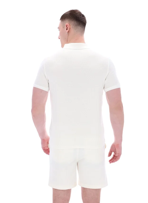 Polo Gardenia Benjamin Micro Waffle