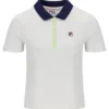 Polo icónico ajustado Juno en color Gardenia