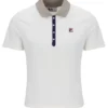 Polo icónico ajustado Juno en color Gardenia