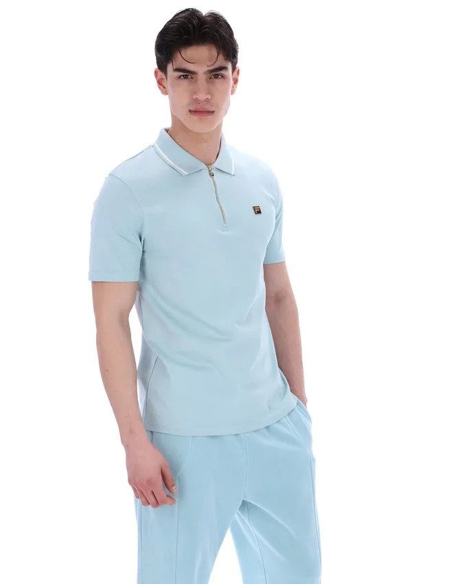Polo Lemar Premium Essential en azul Sterling