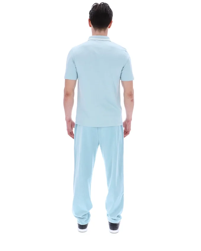 Polo Lemar Premium Essential en azul Sterling