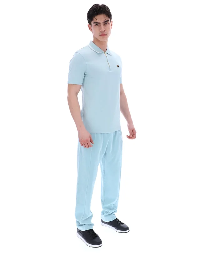 Polo Lemar Premium Essential en azul Sterling