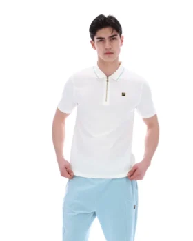 Polo Lemar Premium Essential en color Coconut Milk