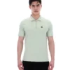 Polo Lemar Premium Essential en color espuma de mar