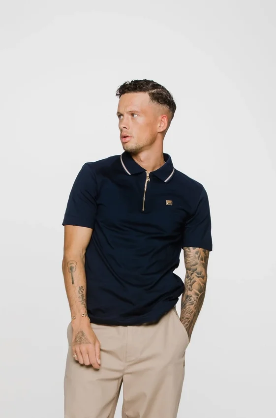 Polo Lemar Premium Essential en negro